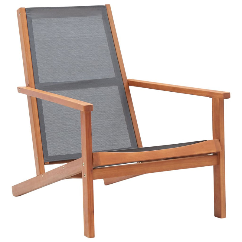 Farbourgh Eucalyptus Outdoor Lounge Chair, Grey