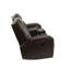 MOTION LOVESEAT en brun foncé