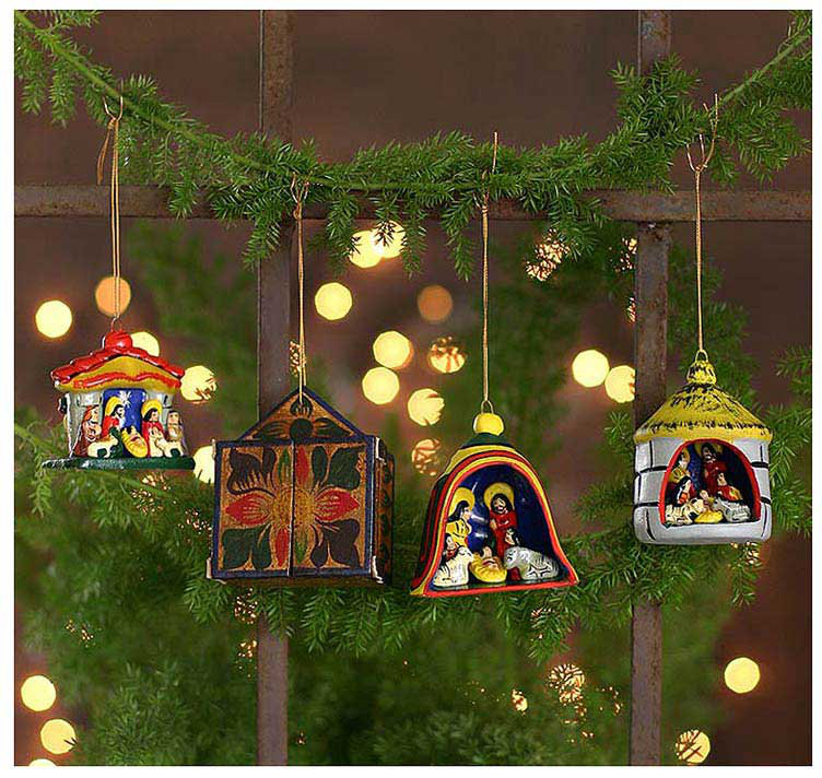 3.2'' Handmade Wood People Hanging Figurine Ornament The Holiday Aisle®