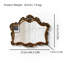 Miroir mural Euri