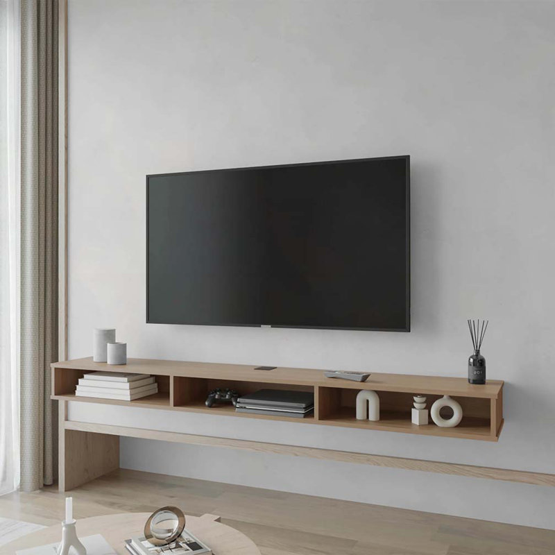 Meuble télé avec rangement ouvert