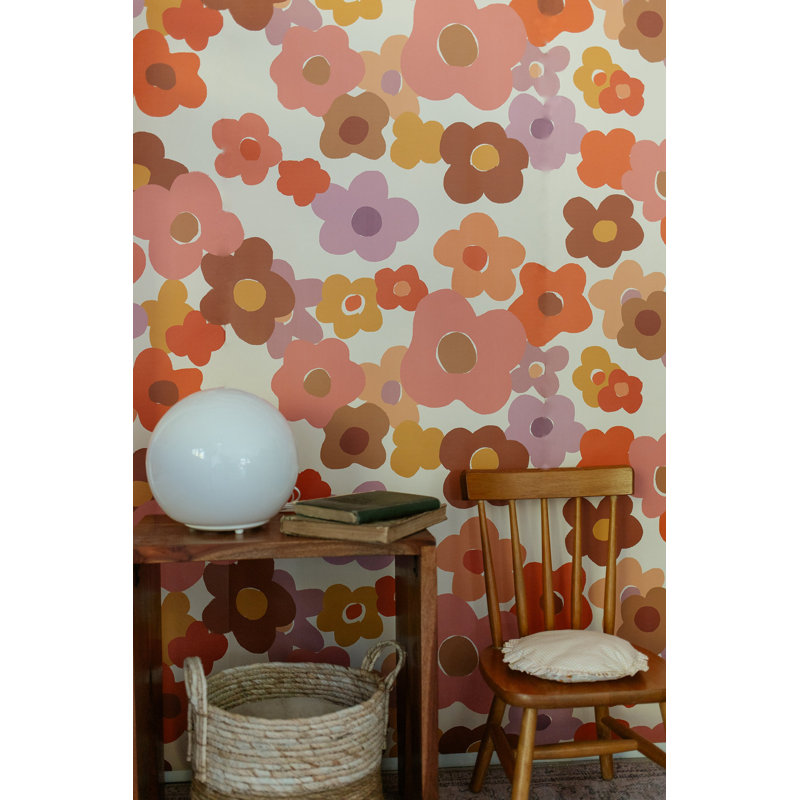 Floral Wallpaper by Kate + Kasey, Non-Pasted