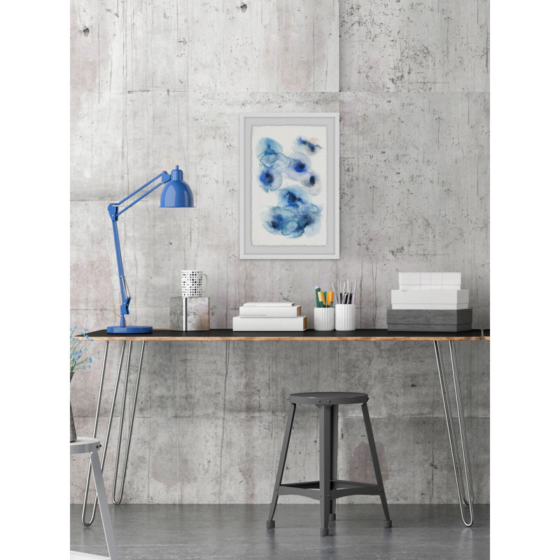 Cosmic Indigo - Single Picture Frame Print, 91 cm H x 61 cm W x 4 cm D