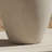 10-Inch Ivory Three-Eared Ceramic Vase