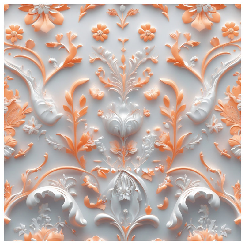 Rideaux de douche Ornate, L 70 po x H 84 po