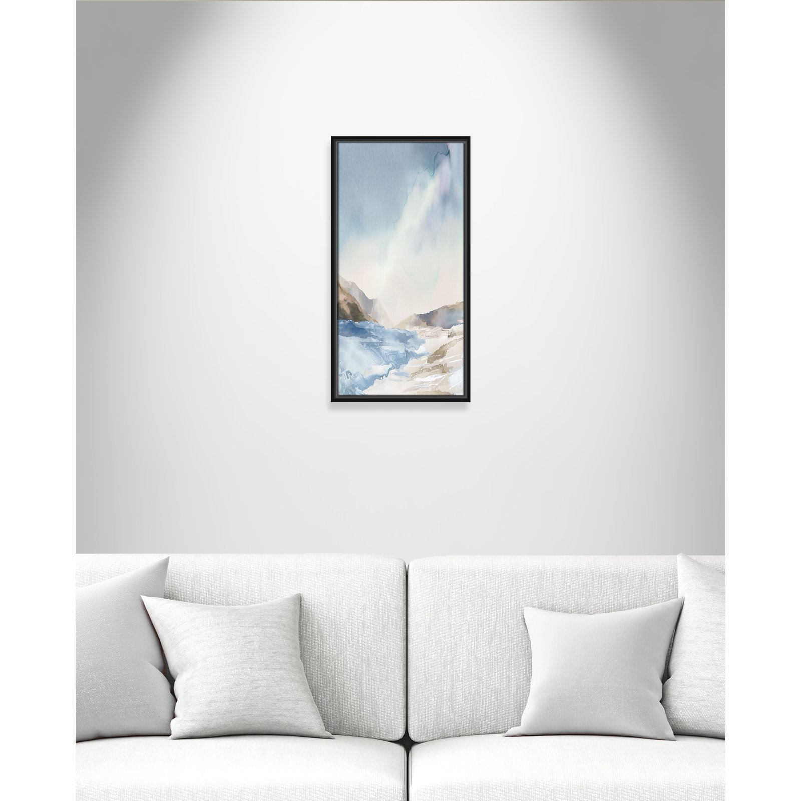 Mystic Shores Print by Mystic Shores, 25.5" H x 13.5" W, Black