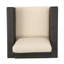 Chaise d'extérieur en osier