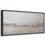 «Woodland Forest Landscape Tranquil Dawn Morning Mist Over The Lake», reproduction d'art sur toile-111176779-96074467