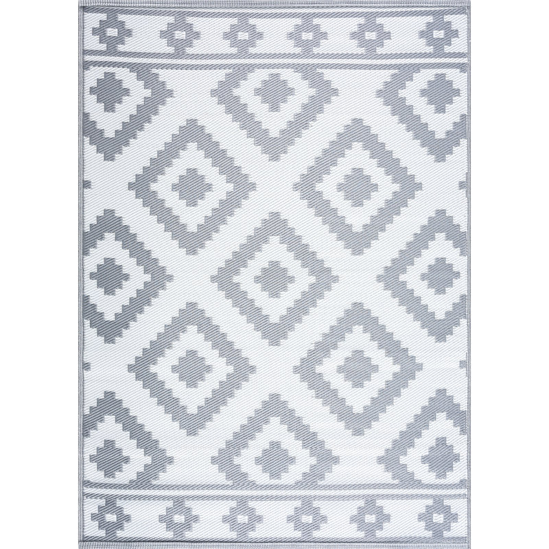 Blondin Southwestern Indoor / Outdoor Rug, Rectangle 4' x 6'