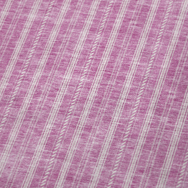 Jeté à rayures Addison Sherpa ASB929, Rayé 3, Rosé