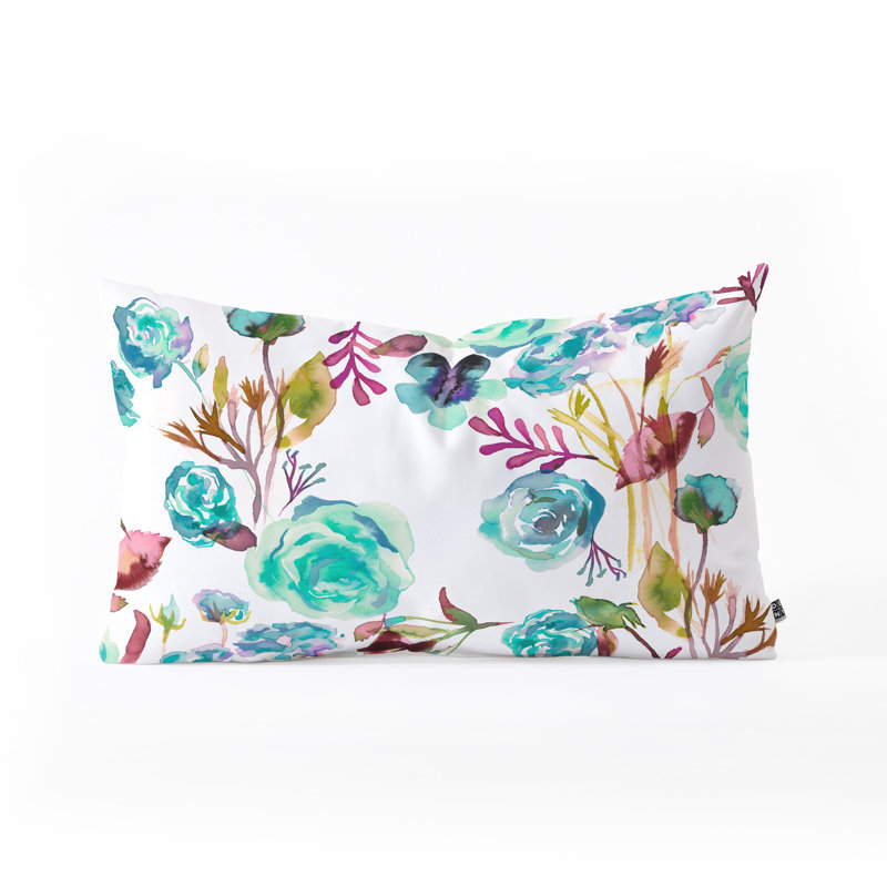 Coussin lombaire bouquet de roses ninola design