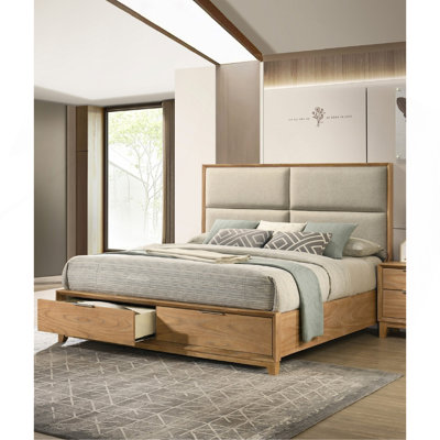 Lit plateforme avec rangement 1Pc