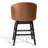Swivel 26.4'' Faux Leather Counter Stool With Solid Wood Legs-200367123-175865568
