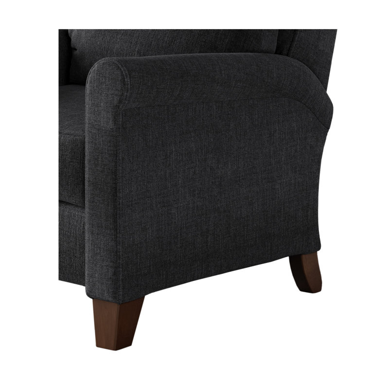 Fauteuil inclinable 2 pieds Pep, Gris foncé