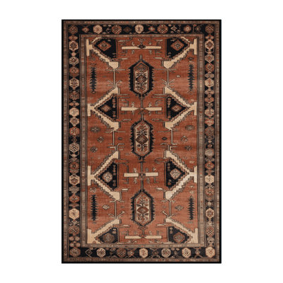 Tapis brun lavable à la machine