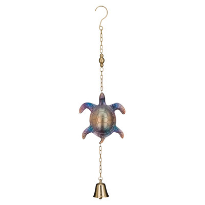 Cast Garden Bell - Sea Turtle