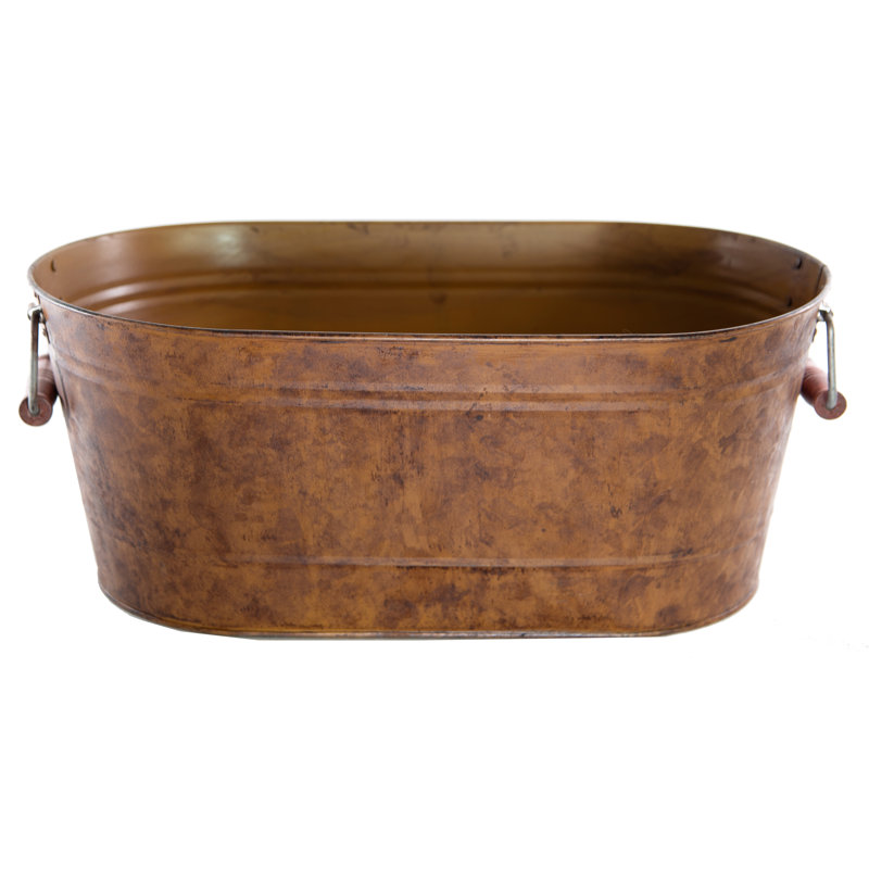 Plattsburg Metal Pot Planter