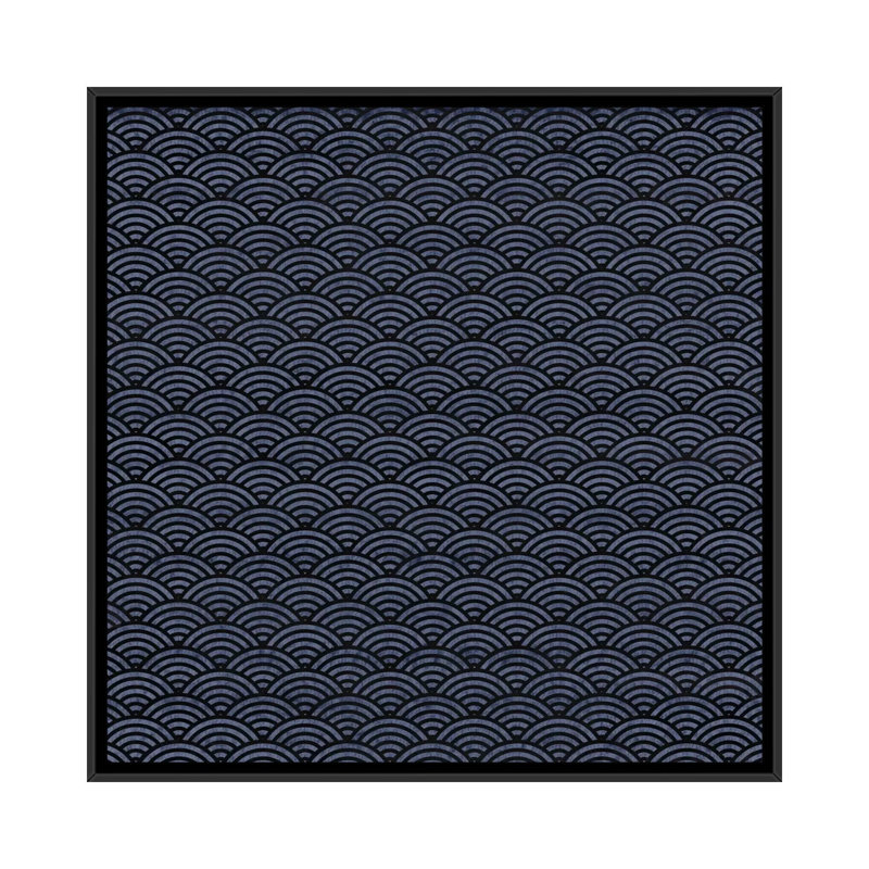 Albree Modern Waves from the Dragon, impression sur toile, H 18 po x l 18 po x P 1,5 po, Toile avec cadre flottant noir