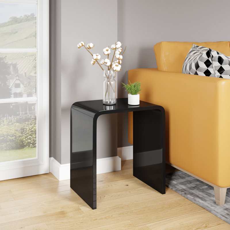 Jozelyn End Table, Black, 1