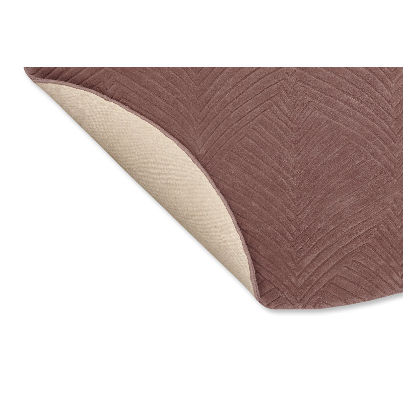 Folia Mink Area Rug, Round 6'7"