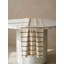 Black Regatta Stripe Indoor Outdoor Table Runner 14x72