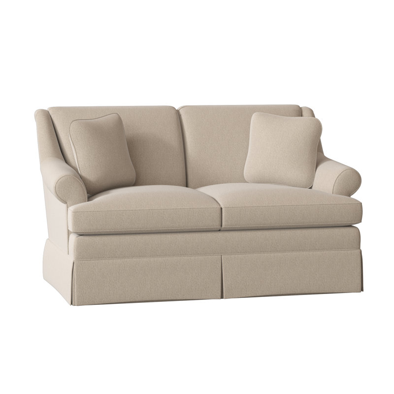Padme Loveseat, No, Peyton 22 Blue Performance Twill