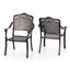 Fauteuil de patio en aluminium Aivars Mcnabb