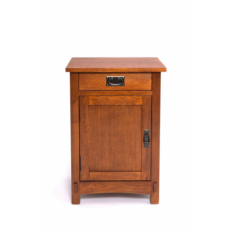 Vassily 15'' W Solid Wood Nightstand