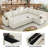 U-shaped Sofa with Ample Storage Space-117582036