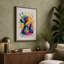 Paint Tube Starburst Modern - Wrapped Canvas-1858593468-1858593471
