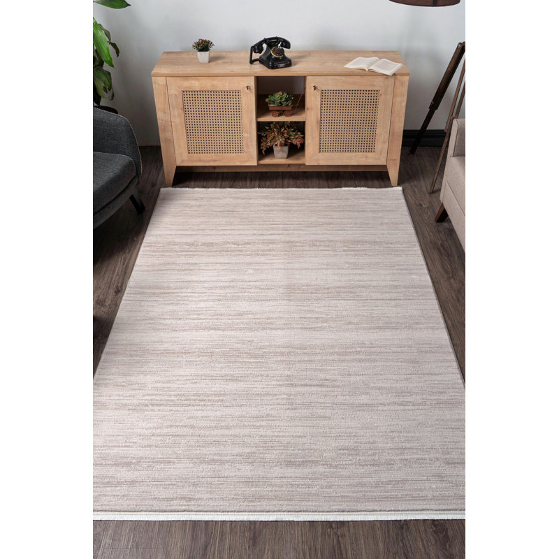 Naysa Solid Colour Area Rug, Rectangle 80 x 150cm