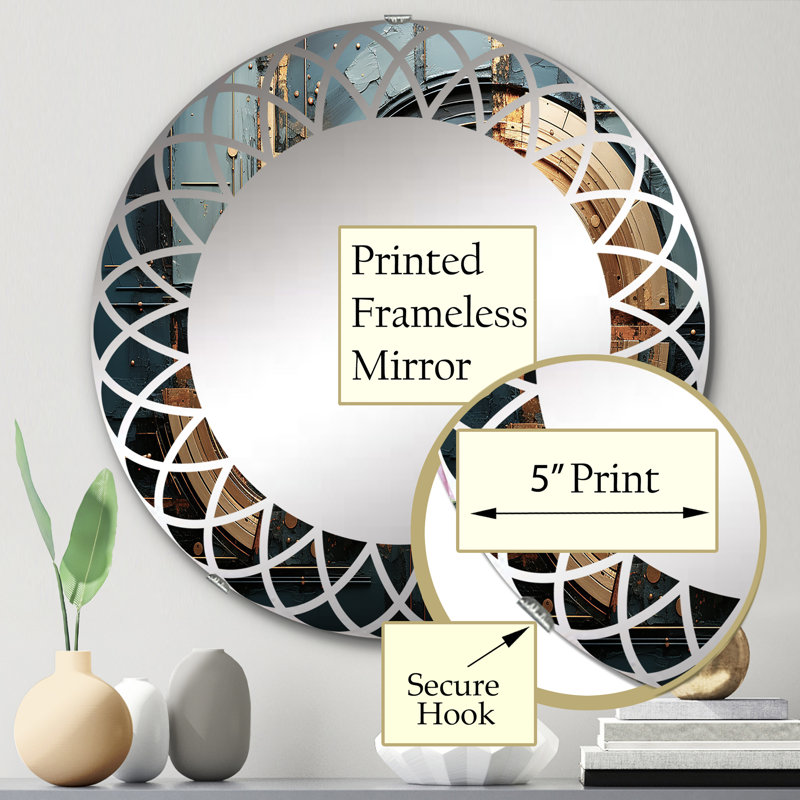 Corlington Circle Mirror, 24" x 24"