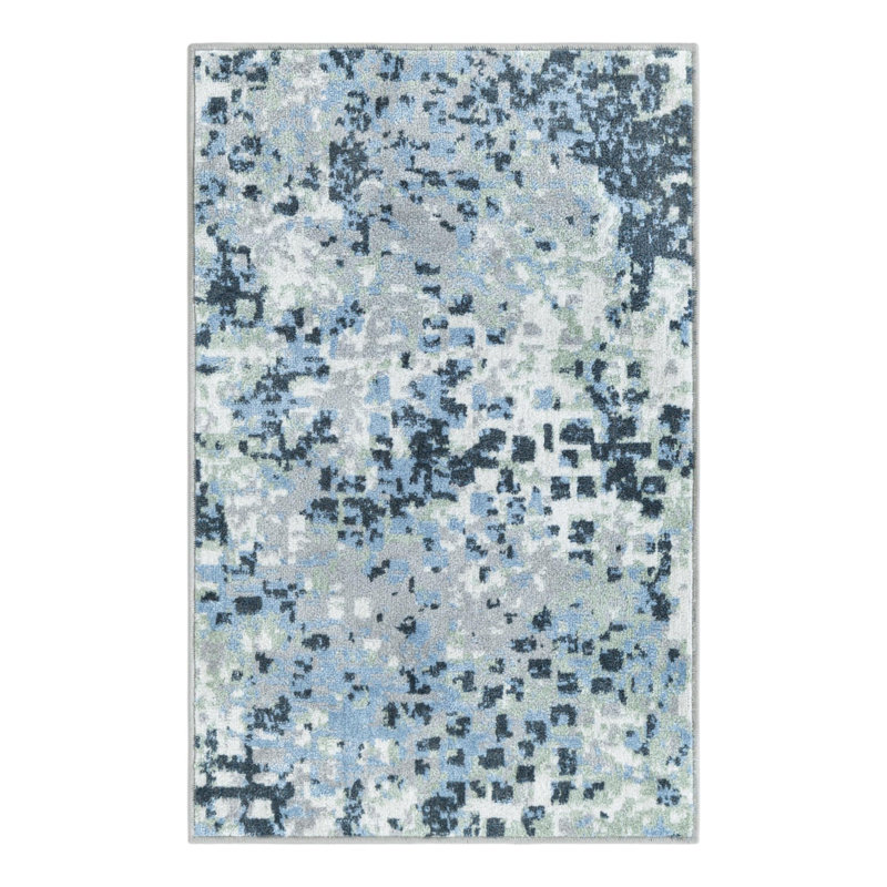 Azion Abstract Indoor Rug, Rectangle 2' x 3'1"