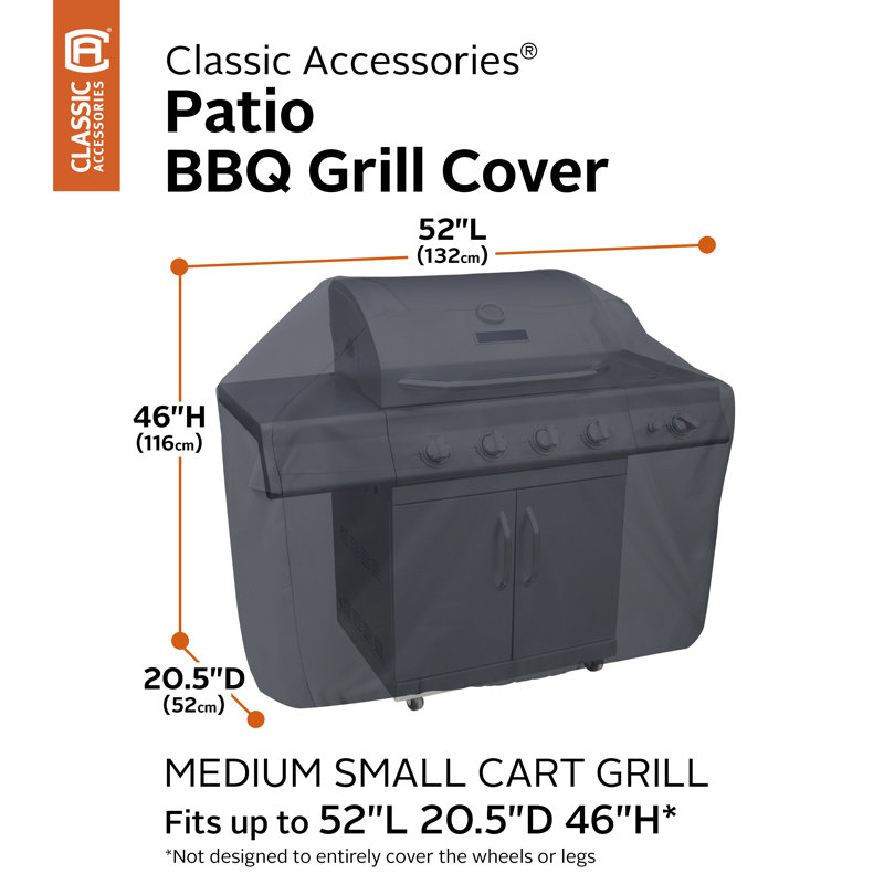 Arlmont & Co. Ayvrie Grill Cover, 48"H x 52"W x 24"D