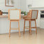 Tabouret de comptoir rembourré Baison-1708151703