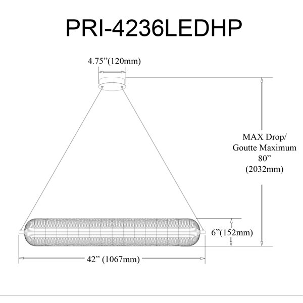 Dimensions du produit