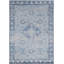 Tapis bleu clair et bleu tissé à plat à la machine Emanuel -2020022390