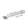 LED RGBW Plug-in Linkable 12” Under Cabinet Light Bar with Remote