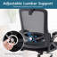 Fauteuil de bureau ergonomique avec support lombaire réglable