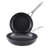KitchenAid Hard Anodized Induction Nonstick Frying Pans / Skillet Set, 8.25 Inch and 10 Inch