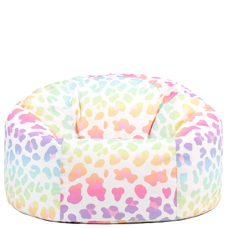 Kids Ombre Mermaid Print Classic Bean Bag, Multicolour