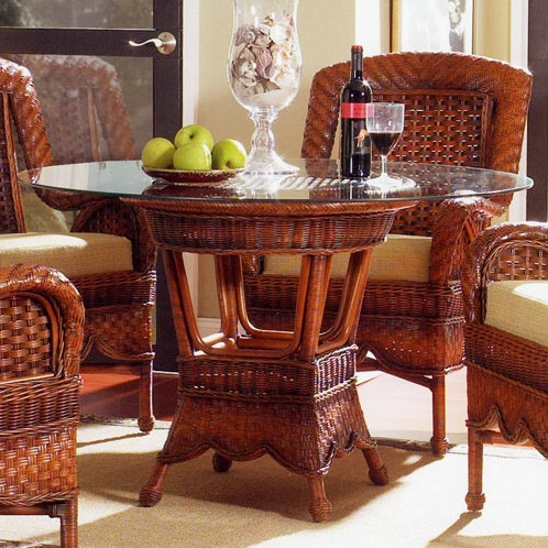 Table de bord d'automne 2400 d'automne avec plateau en verre rond 48 po