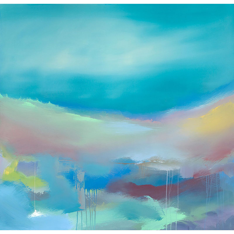 Serene 1 Piece Wrapped Canvas Wall Art, 70 cm H x 70 cm W