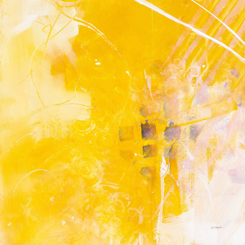 "Compréhension" par Mike Schick, reproduction d'art sur toile non encadrée, H 12 po x l 12 po