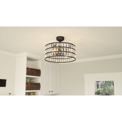 12'' Ceiling Fan with Light Kit