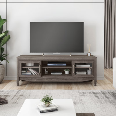 Techni Mobili Grey Driftwood TV Stand