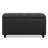 Cosmopolitan 34"W Upholstered Vegan Leather Transitional Rectangular Lift-Up Storage Ottoman Bench with Hidden Storage-1179772976