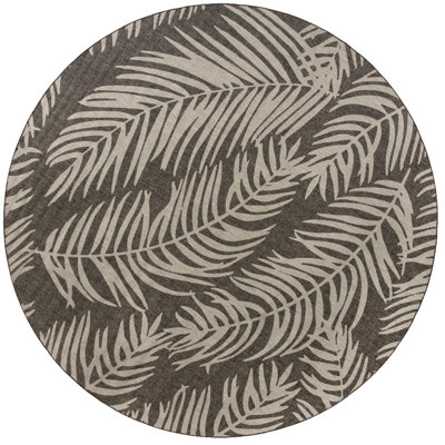 Tapis d'extérieur Kona couleur charcola