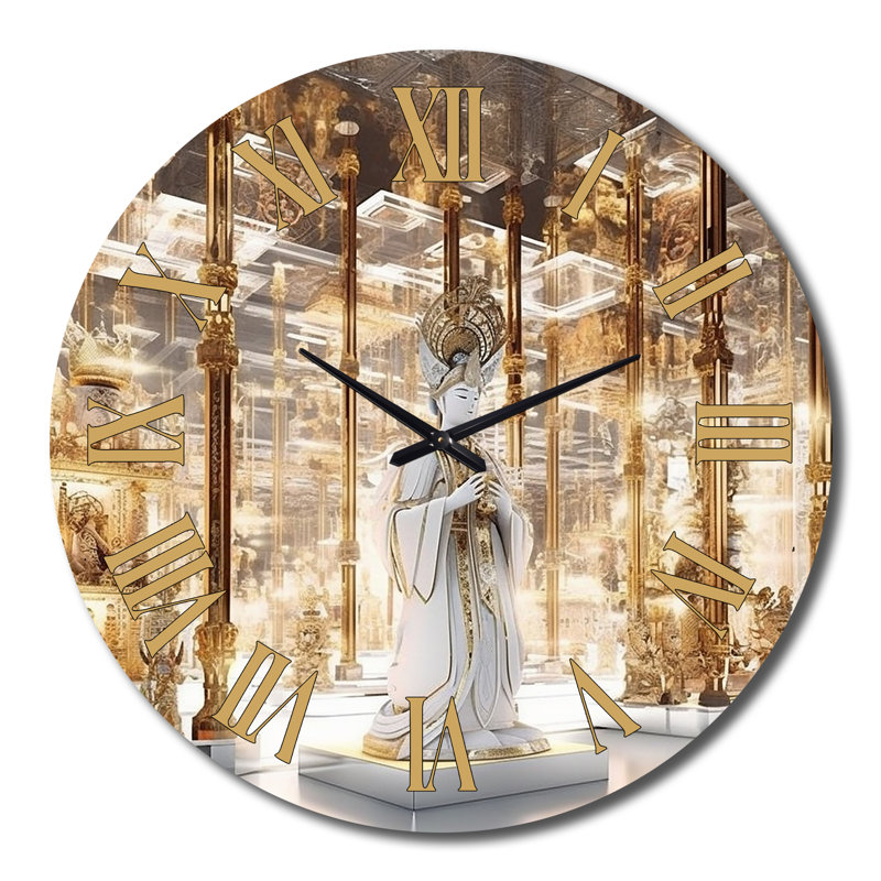 Metal Wall Clock, Extra Large