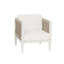 Chaise d'appoint en aluminium Lilah